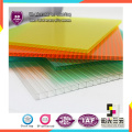 Clear and Coloring Twin-Wall Hollow Polycarbonate Sheet for Greenhouse